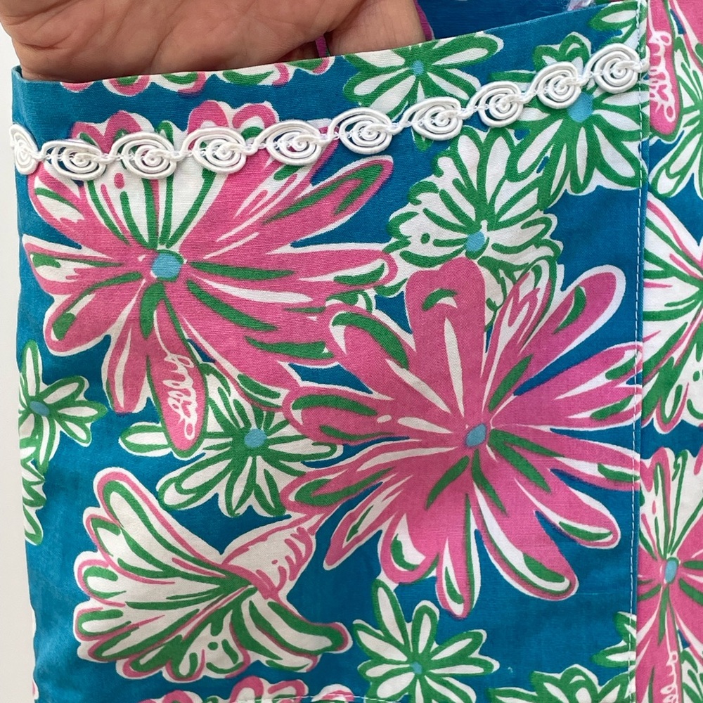 Lilly Pulitzer Shift White Label vintage 90’s dress size 10 - Picture 7 of 17